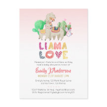 Llama Mama Baby Fiesta Cacti Fun Modern Girl Boy