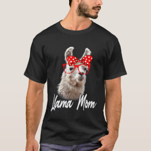 Llama Mama Mama Llama Liebhaber Weihnachten T-Shirt