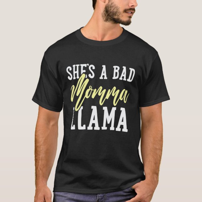 Llama Mama Mama T-Shirt (Vorderseite)