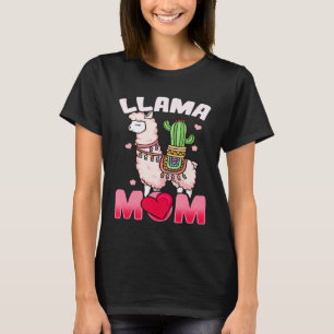 Llama Mama Mutter Muttertag T-Shirt