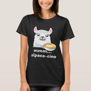 LLAMA MIT EINER TASSE MATCHA-TEE T-Shirt