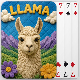 Llama Mountain Valley Modern KlayKoo Spielkarten