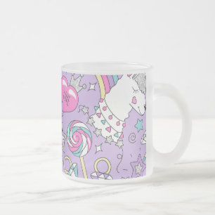 Llama-Muster 1 Mattglastasse
