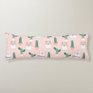 Llama Muster Kissen