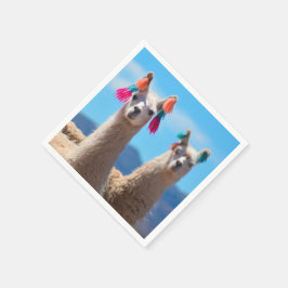 Llama Napkins Serviette
