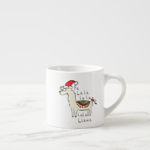 Llama Niedlich Funny Christmas Holiday Espressotasse