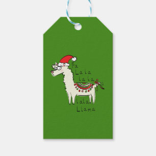 Llama Niedlich Funny Christmas Holiday Geschenkanhänger