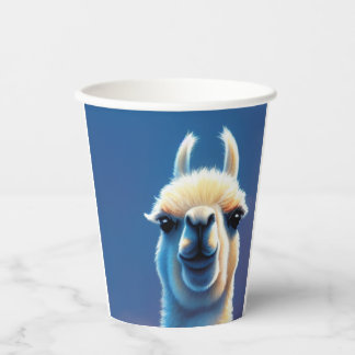 Llama Pappbecher