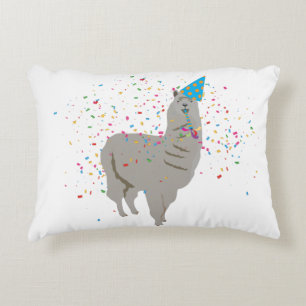 Llama Partying - Tiere mit Party Dekokissen