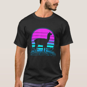 Llama Pastell Goth Vaporwave T-Shirt