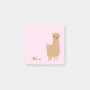 Llama personalisiert post-it klebezettel
