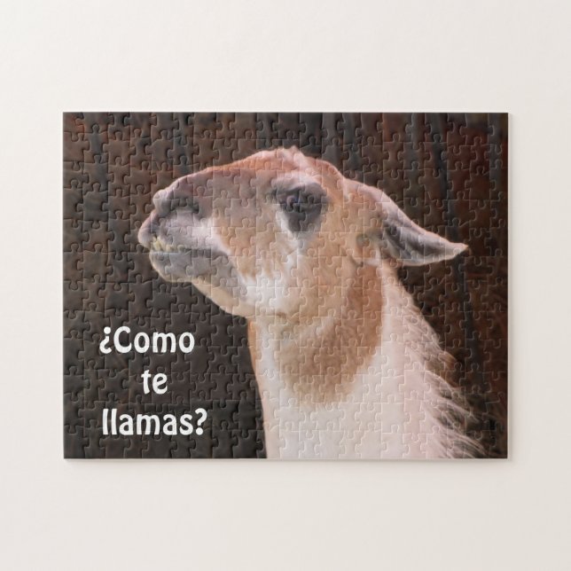 Llama Puzzle (Horizontal)