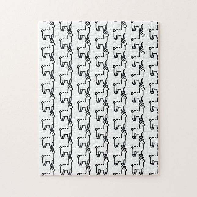 Llama Puzzle (Vertikal)