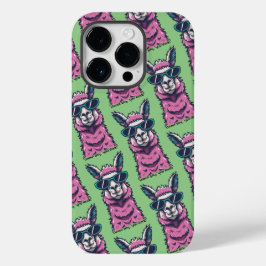 Llama sagt dir Rock | Quirkische Pose in Sonnenbri Case-Mate iPhone 14 Pro Hülle