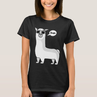 Llama sagt Sup Alpaka Süßes Tier T-Shirt