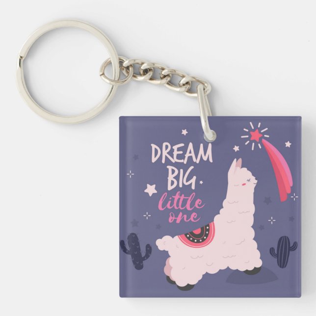 Llama Schlüsselanhänger (Vorderseite)