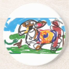 Llama Set Getränkeuntersetzer