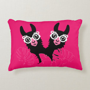 Llama Sisters Dekokissen