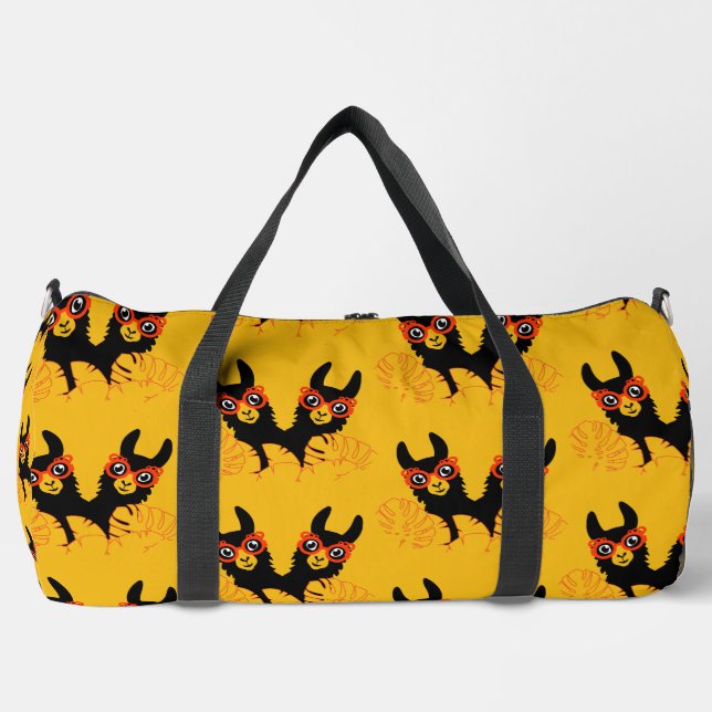 Llama Sisters Duffle Bag (Vorderseite)