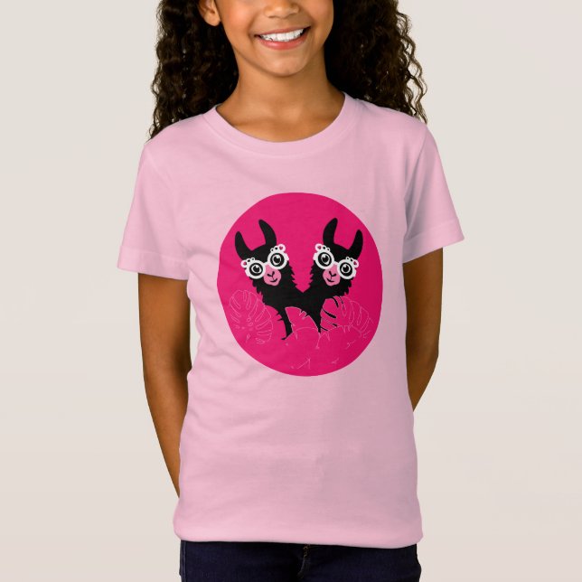Llama Sisters T-Shirt (Vorderseite)