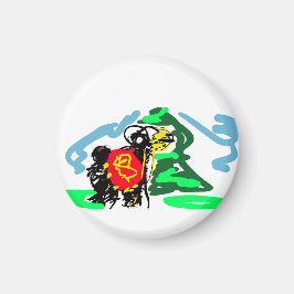 Llama Spaß   Magnet