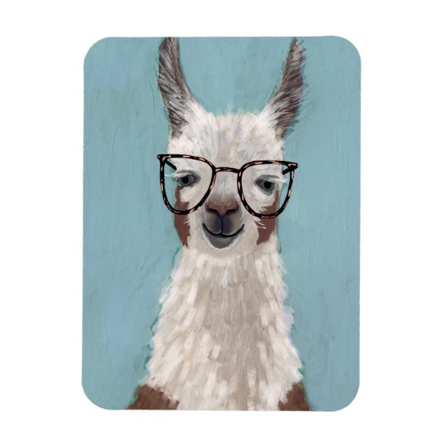 Llama Specs - Oversized Glasses Magnet (Vertikal)