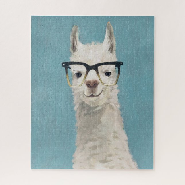Llama Specs - Platz Puzzle (Vertikal)