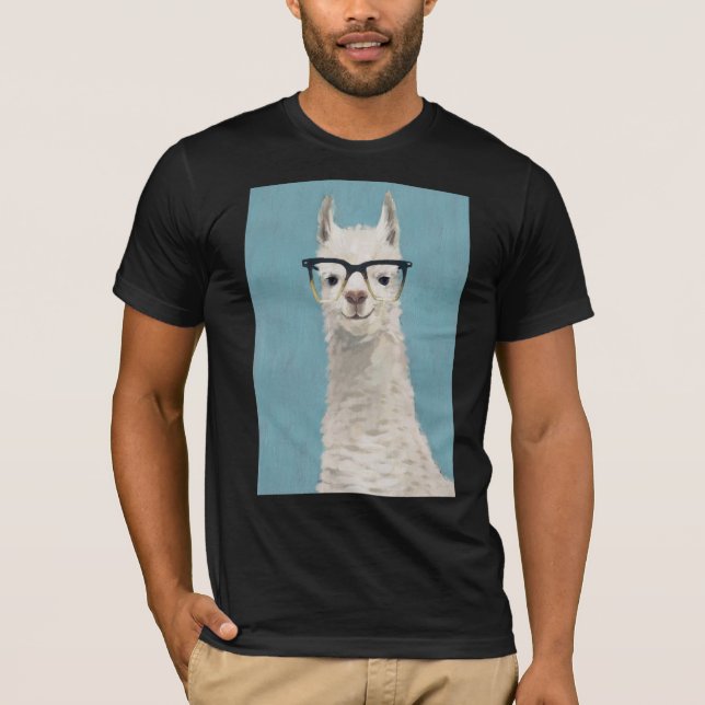 Llama Specs - Platz T-Shirt (Vorderseite)