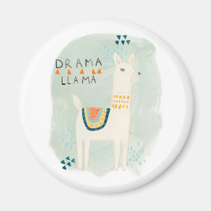 Llama Squad - Drama Llama Magnet