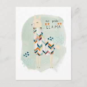Llama Squad - No Prob-llama Postkarte