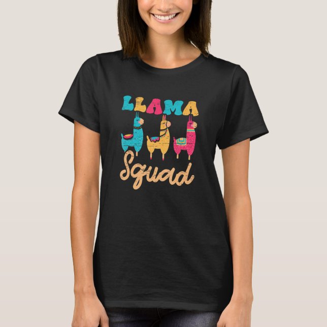 Llama Squad T-Shirt (Vorderseite)