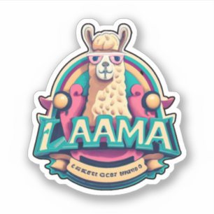 Llama Stickers Hinzufügen einer Touch von Whimsy Y Aufkleber