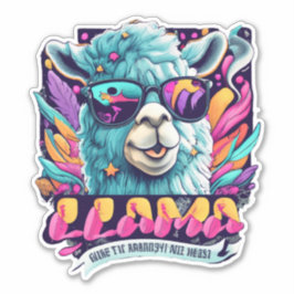 Llama Stickers Hinzufügen einer Touch von Whimsy Y Aufkleber
