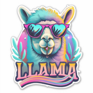 Llama Stickers, wo Spaß Mode trifft Aufkleber
