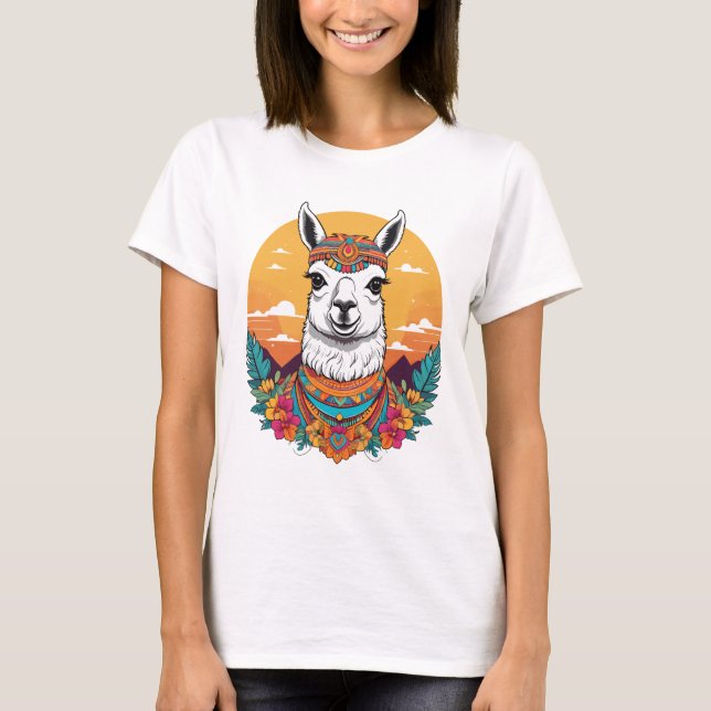 Llama T-Shirt (Vorderseite)