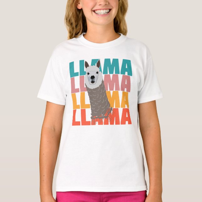 LLAMA. T-Shirt (Vorderseite)