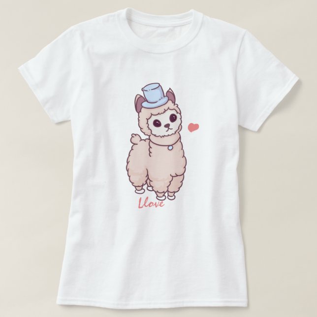 Llama T - Shirt (Design vorne)