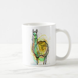 Llama-Tasse Kaffeetasse