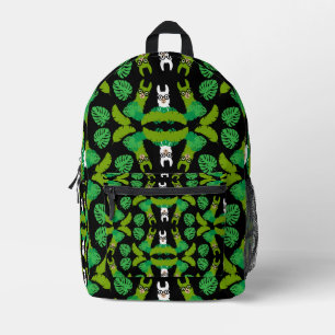 Llama Themed Print Bedruckter Rucksack
