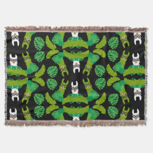 Llama Themed Print Decke