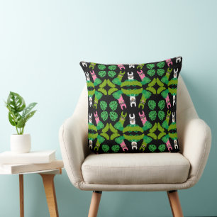 Llama Themed Print Kissen