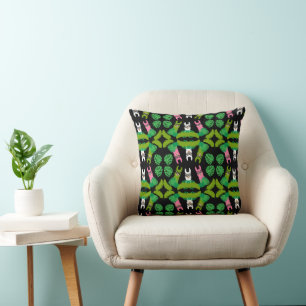 Llama Themed Print Kissen