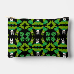 Llama Themed Print Zubehörtasche