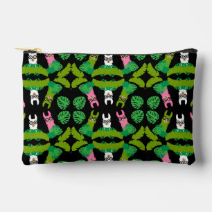 Llama Themed Print Zubehörtasche