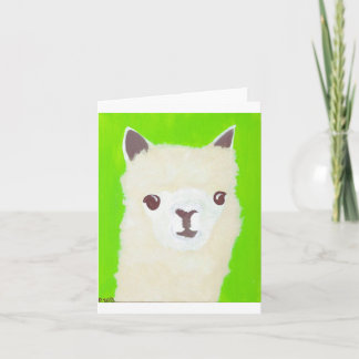 Llama, Tiere Karte