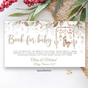 Llama Toys Boho Buchungsanfrage Buchungskarte Baby Begleitkarte