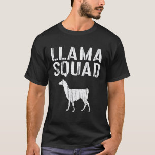 Llama-Trupp Tierliebhaber T-Shirt