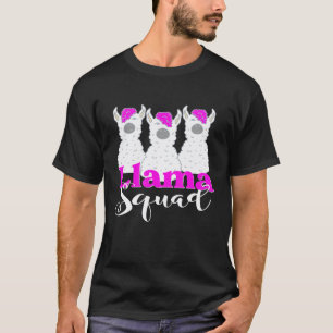 Llama-Truppe Alpaka T-Shirt