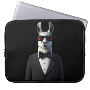 Llama Tux Sonnenbrille Laptopschutzhülle