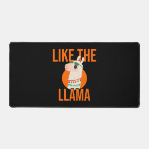 Llama Unicorn Lama tierische Trends Sprichwort Ges Schreibtischunterlage